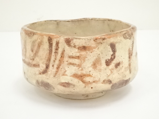 各務周海　志野茶碗　共箱　恵那窯 約13×7cm 未使用に近い 各務周海 志野茶碗 共箱 恵那窯 約13×7cm 未使用に